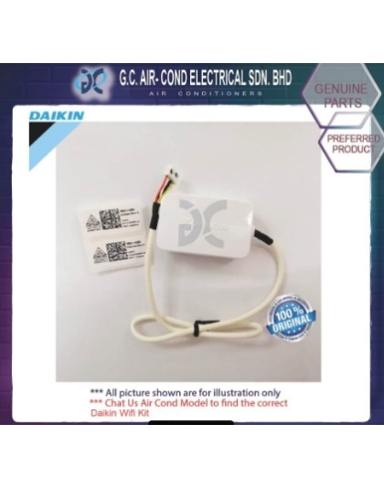 [GENUINE PARTS] ORIGINAL DAIKIN WIFI ADAPTOR AWM61A01 WIFI KIT SMART CONTROL PRODUCT WITH BOX Wireless Remote Controller with Holder (Ipoh A/C Accessories)